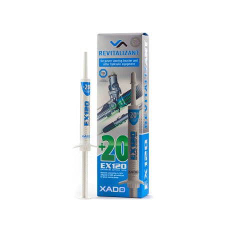 XADO Revitalizantas EX120 vairo stiprintuvams ir kitai hidraulinei technikai XADO Revitalizantas EX120 vairo stiprintuvams ir kitai hidraulinei technikai