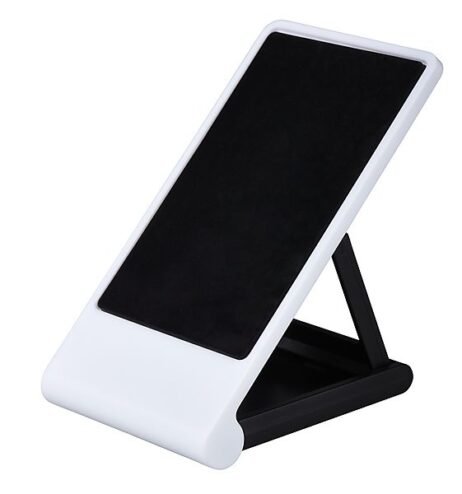 Clas-Ohlson-universalus-telefono-stovas-baltas