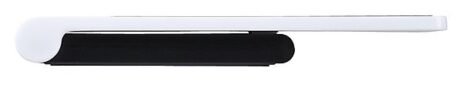 Clas-Ohlson-universalus-telefono-stovas-iphone-baltas-sulenktas