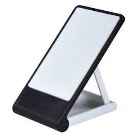 Clas-Ohlson-universalus-telefono-stovas-juodas