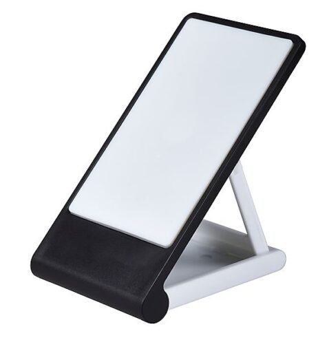 Clas-Ohlson-universalus-telefono-stovas-juodas