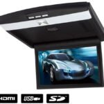 MR1002BK lubinis monitorius 10" USB, SD pilkas