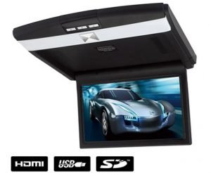 MR1002BK lubinis monitorius 10" USB, SD pilkas