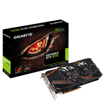 Gigabyte GeForce GTX 1070 Ti Gaming OC 8GB Gigabyte GeForce GTX 1070 Ti Gaming OC 8GB