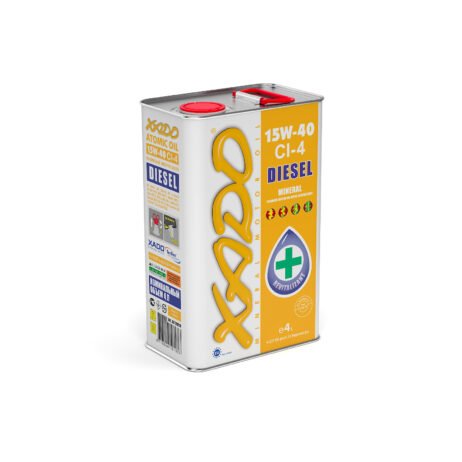 XADO-alyva-Atomic-Oil-15W-40-CI-4-Diesel-tepalas-4-litrai-pakuote XADO alyva Atomic Oil 15W-40 CI-4 Diesel 4 litrai